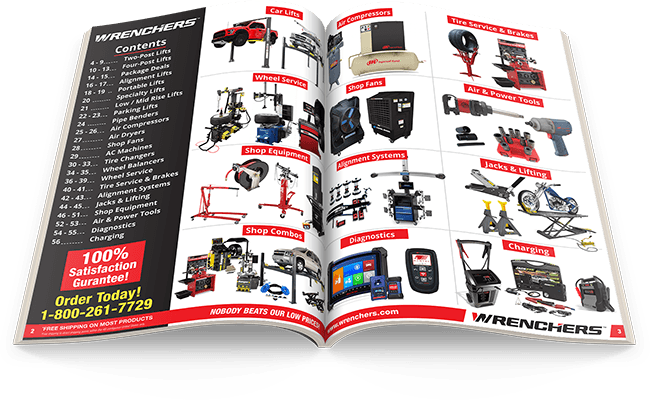 Request a free Wrenchers catalog